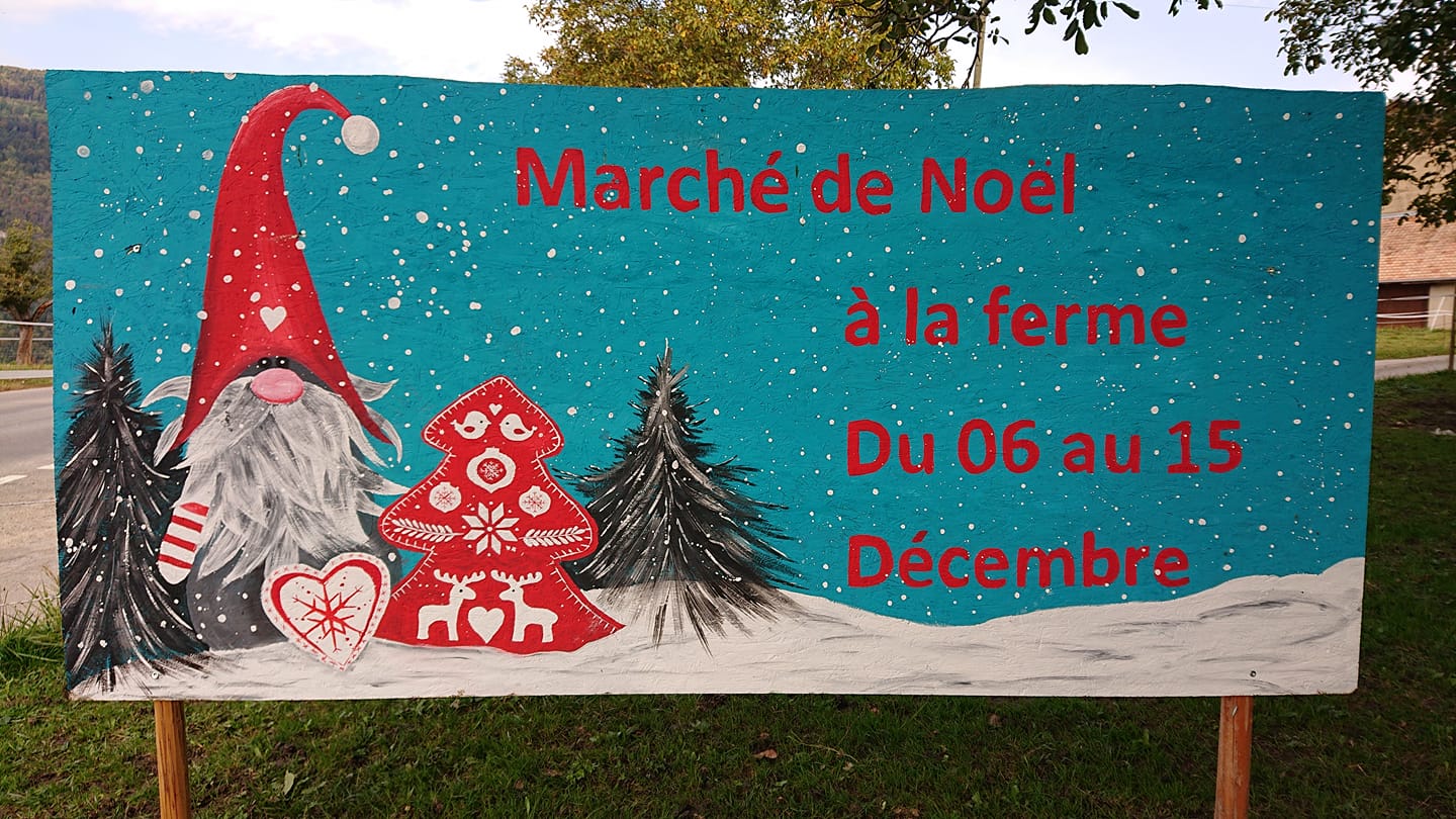 Marché de Noël à la ferme Orges (VD) Suisse Contact